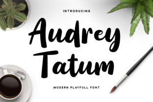 Audrey Tatum: A Modern Handwritten Typeface for Editors