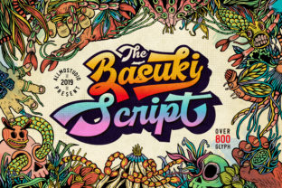 Basuki: A Bold Handwritten Font for Branding