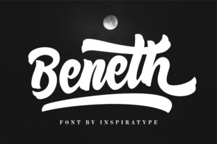 Beneth: A Charming Handwritten Font for Crafters