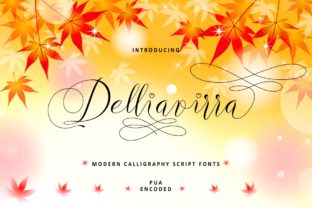 Delliavirra: A Premium Script Font for Business Branding
