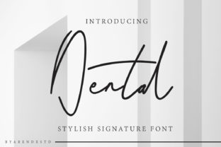 Dental: A Charming Signature Font for Web Design