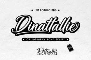 Dinattallie: A Charming Display Font for Editorial Design