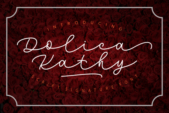 Dolica Kathy: A Handwritten Font for Makers