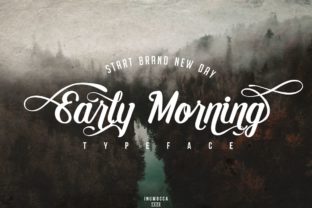 Early Morning: A Premium Script Font for Marketers