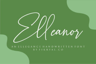 Elleanor: A Modern Handwritten Font for Your Brand