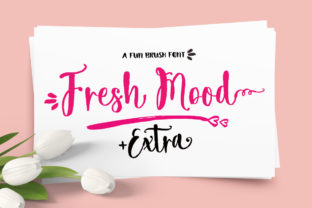 Fresh Mood: A Modern Script Font for Editorial Design