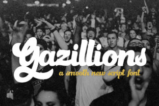 Gazillions: A Handwritten Font for Bold Campaigns