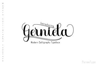 Gerniela: A Handwritten Font for Small Business Branding