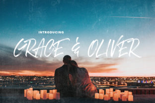 Grace Oliver: A Bold Handwritten Font for Editorial Design