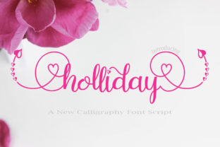 Holliday: A Romantic Script Font for Editorial Design