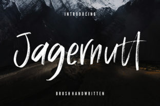 Jagernutt: A Cool Script Font for Campaigns