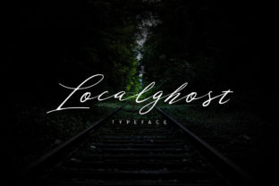 Localghost: A Delicate Handwritten Font for Brand Identity