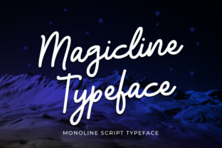 Magicline: A Magical Script Font for Web Design