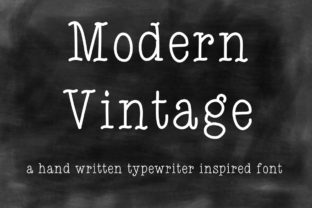Modern Vintage: A Versatile Font for Small Business Branding