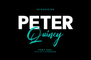 Peter Quincy: A Dual-Style Font for Campaigns