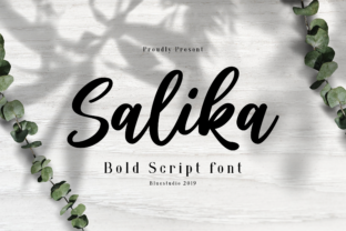 Salika: A Handwritten Font for Small Business Branding