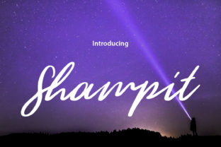 Shampit: A Charming Script Font for Makers