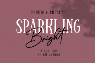 Sparkling Bright Duo: A Modern Typeface for Editors