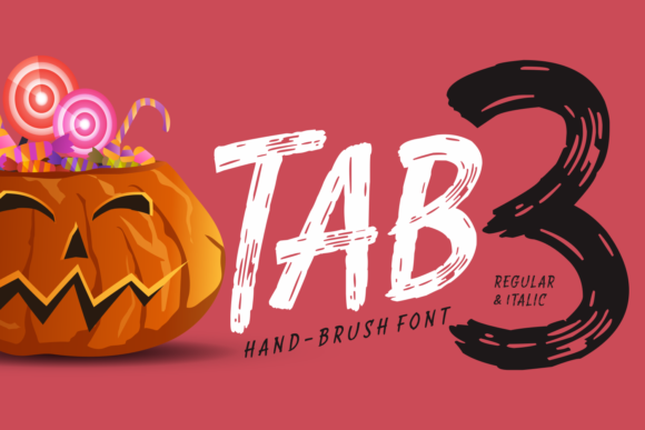 Tab 3: A Handbrushed Font for Authentic Branding