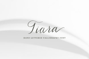 Tiara: A Modern Script Typeface for Campaigns