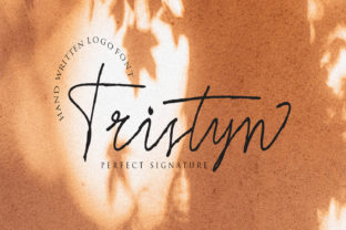 Tristyn: A Beautiful Script Font for Crafters