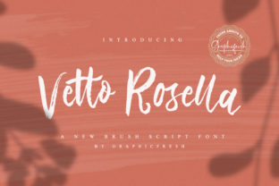 Vetto Rosella: A Sweet Script Font for Makers