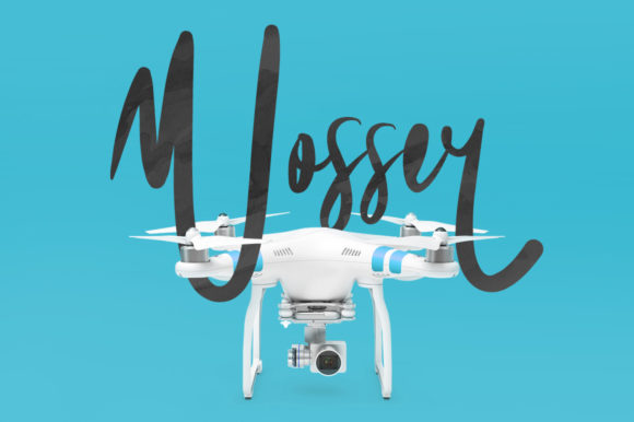 Wosser: A Modern Script Font for Editorial Design