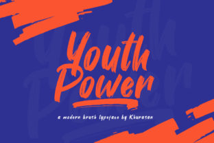 Youth Power: A Vintage Script Font for Modern Campaigns